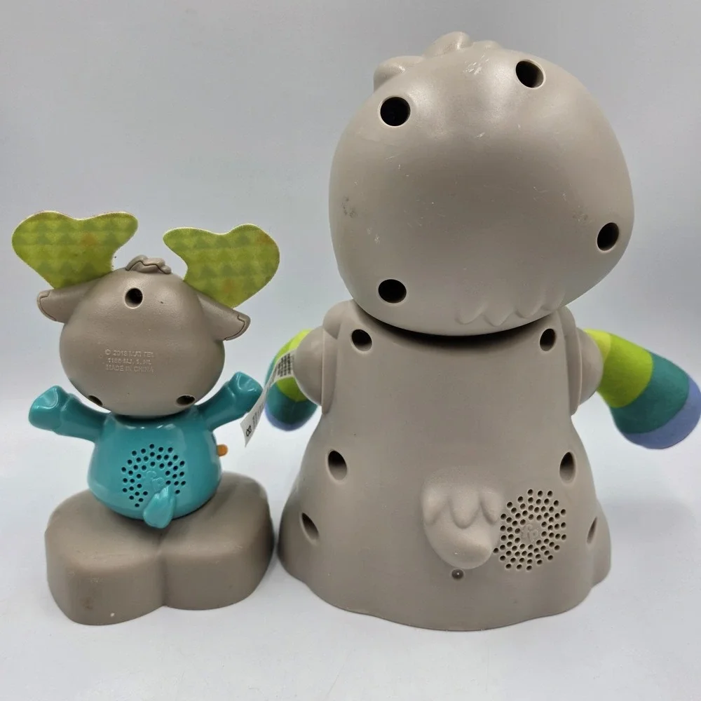 Fisher Price Linkimals Lot of 2 Smooth Moves Sloth & Musical Moose Set Working